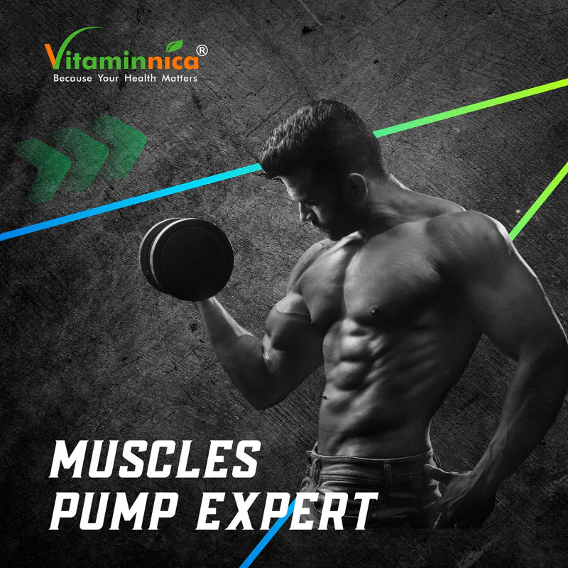 Vitaminnica PUMP EXPERT Arginine AAKG- 60 Capsules