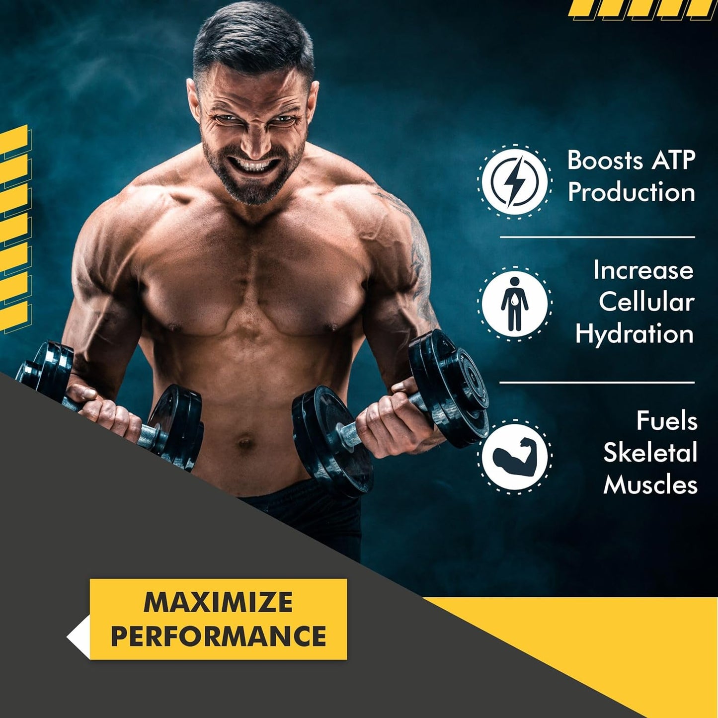 Creatine Monohydrate Powder |100% Pure - 100 Servings, 300g