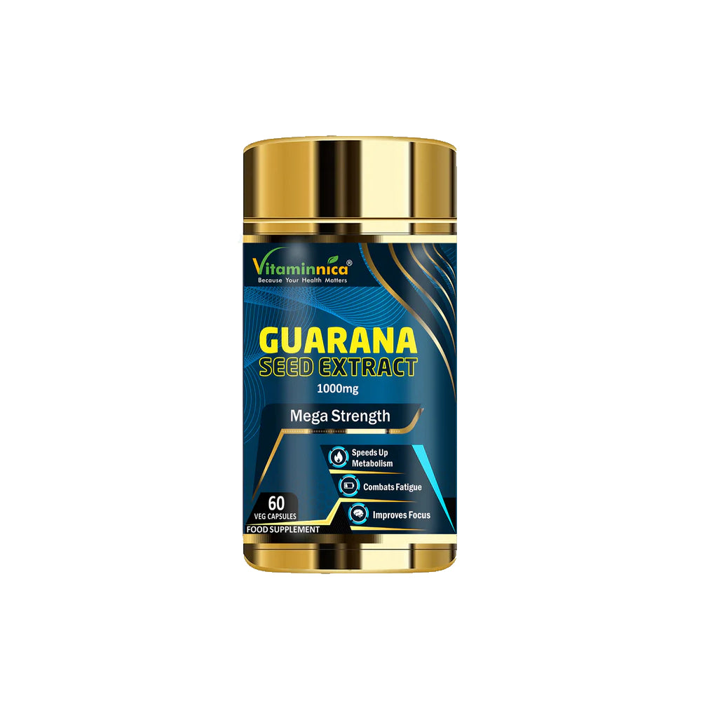 Vitaminnica Guarana Seed Extract- 60 Capsules