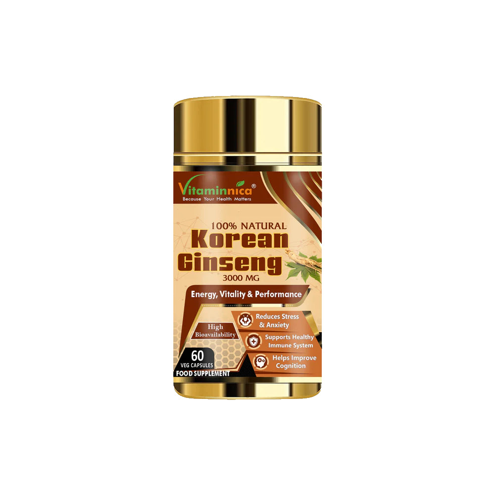 Vitaminnica Korean Ginseng-60 Capsules