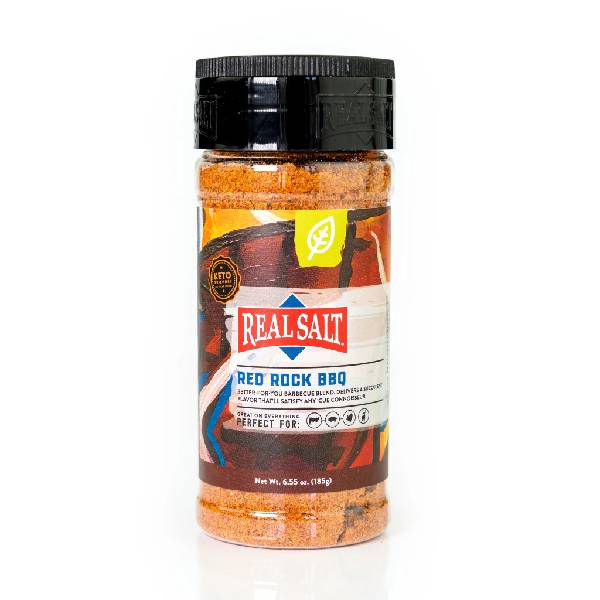 Real Salt Seasonings Red Rock BBQ Shaker 185g
