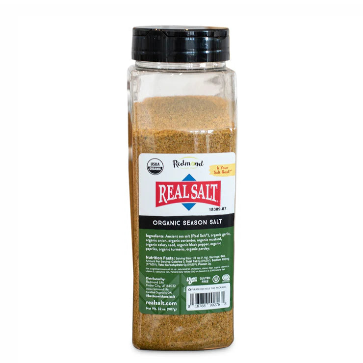 Real Salt® Organic Season Salt (32 Oz.)