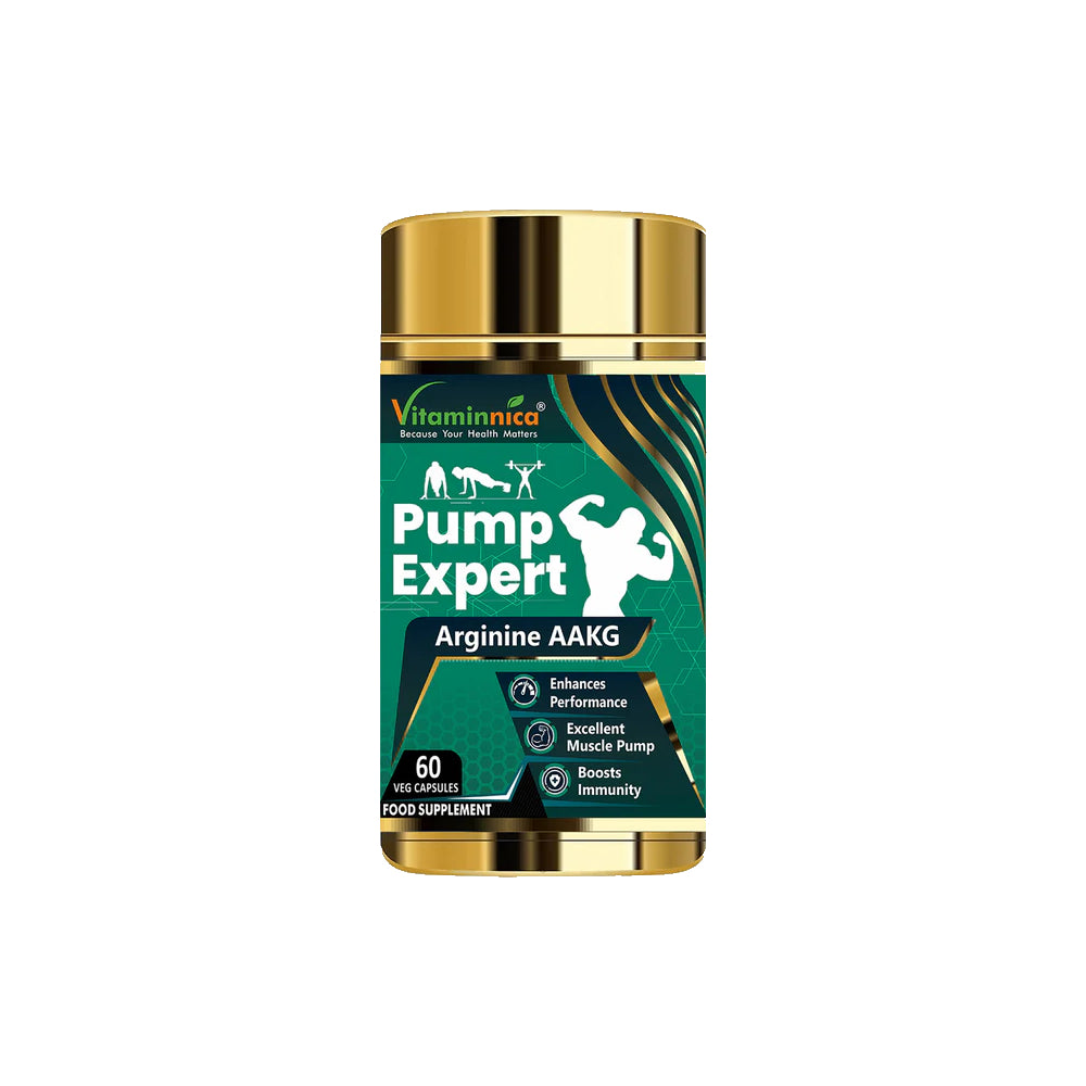 Vitaminnica PUMP EXPERT Arginine AAKG- 60 Capsules