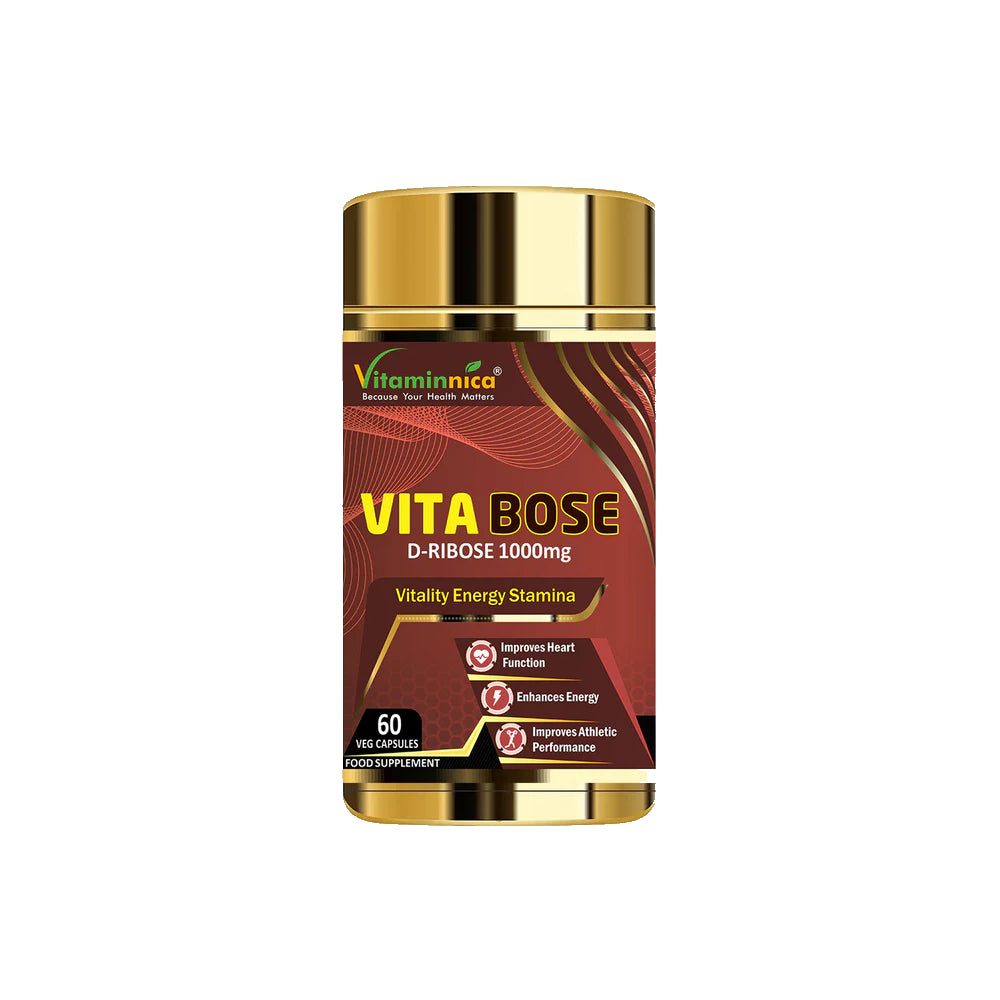 Vitaminnica Vita Bose D-Ribose- 60 Capsules