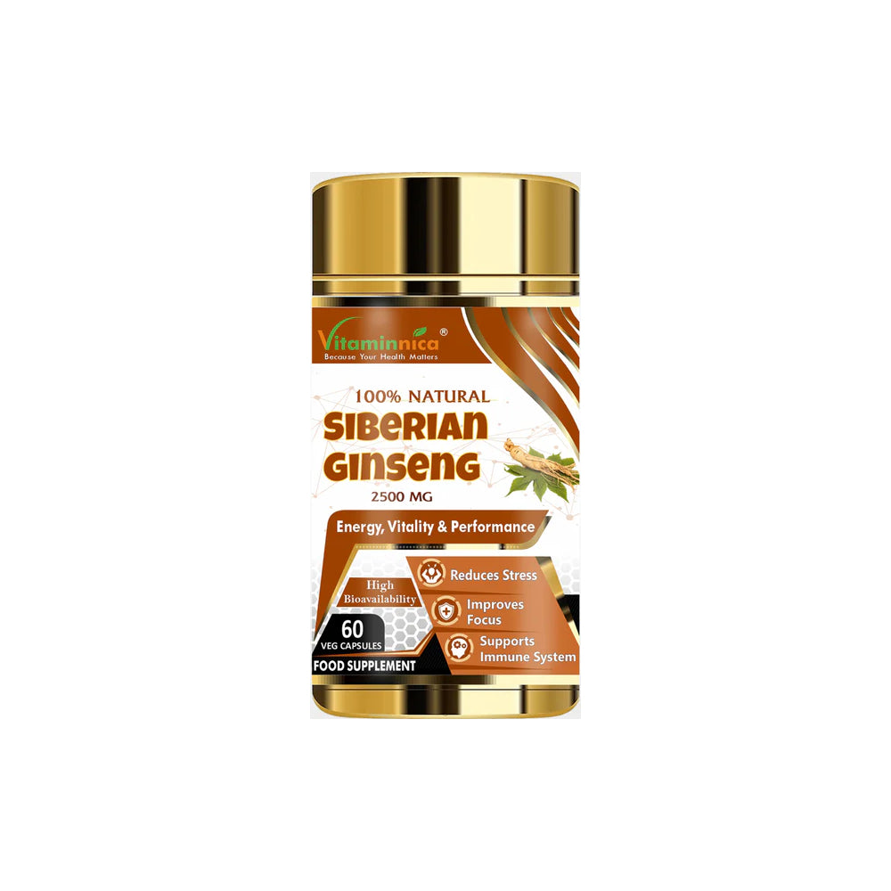 Vitaminnica Siberian Ginseng- 60 Capsules
