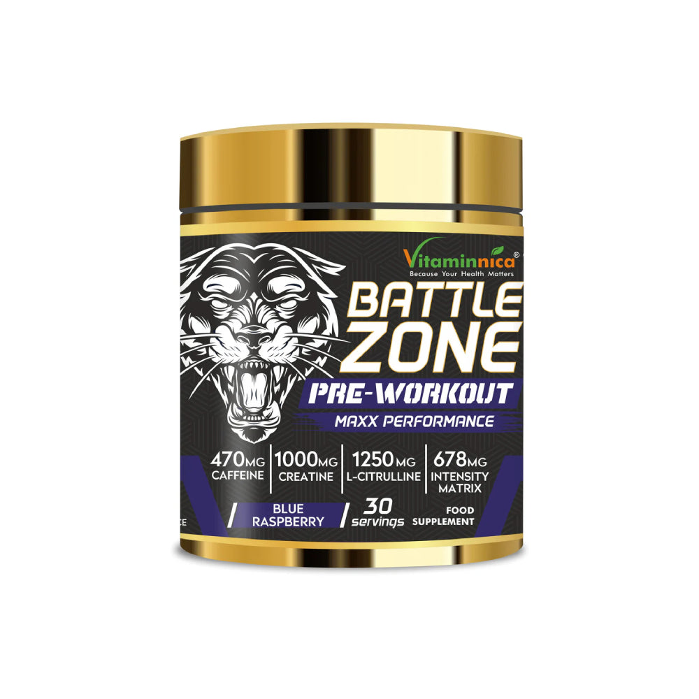 Vitaminnica Battle Zone Pre-workout- 240gms 30 servings