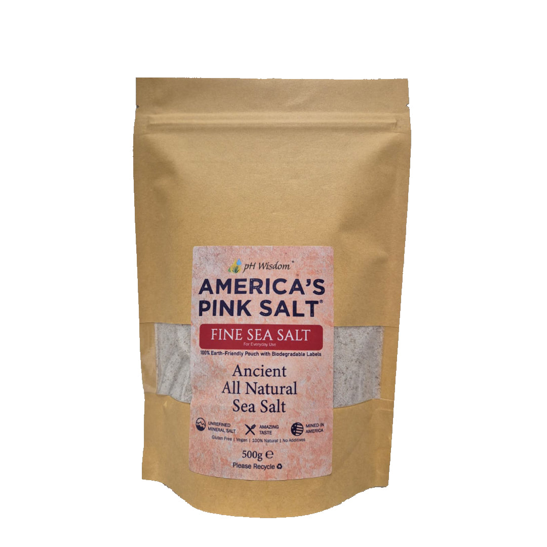 Americas Pink Salt Fine ECO Pouch 500g