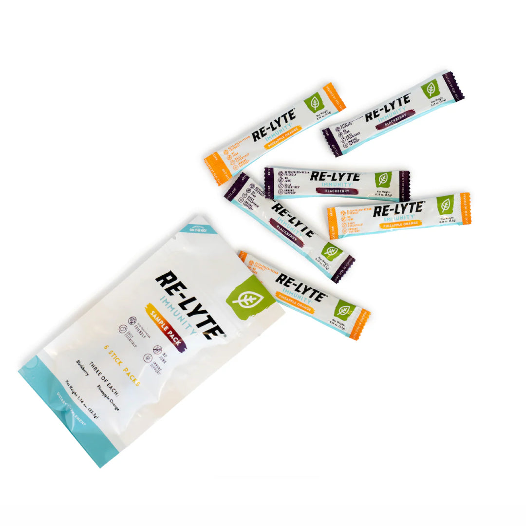Re-Lyte Immunity Electrolyte Powder Sample Stick Pack