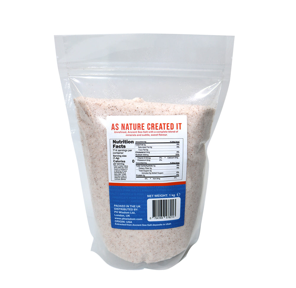 Americas Pink Salt Fine 1000g