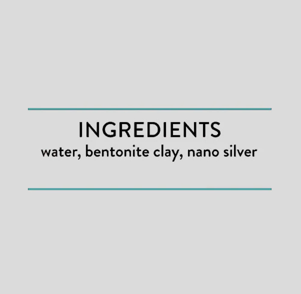 Redmond Clay Facial Mud with Silver 4oz/113g