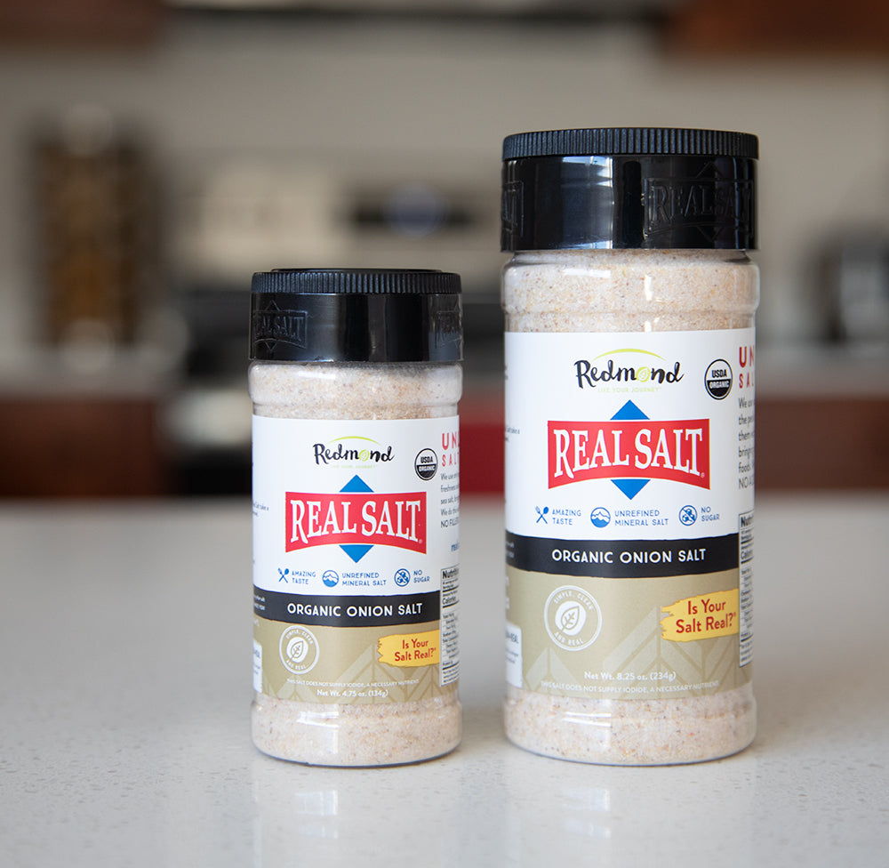 Real Salt Onion Salt 4.75oz/134g