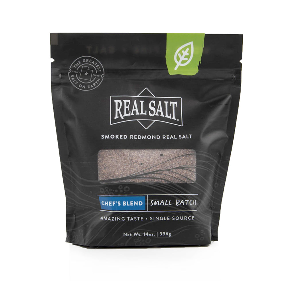 Smoked Redmond Real Salt 14oz/396g