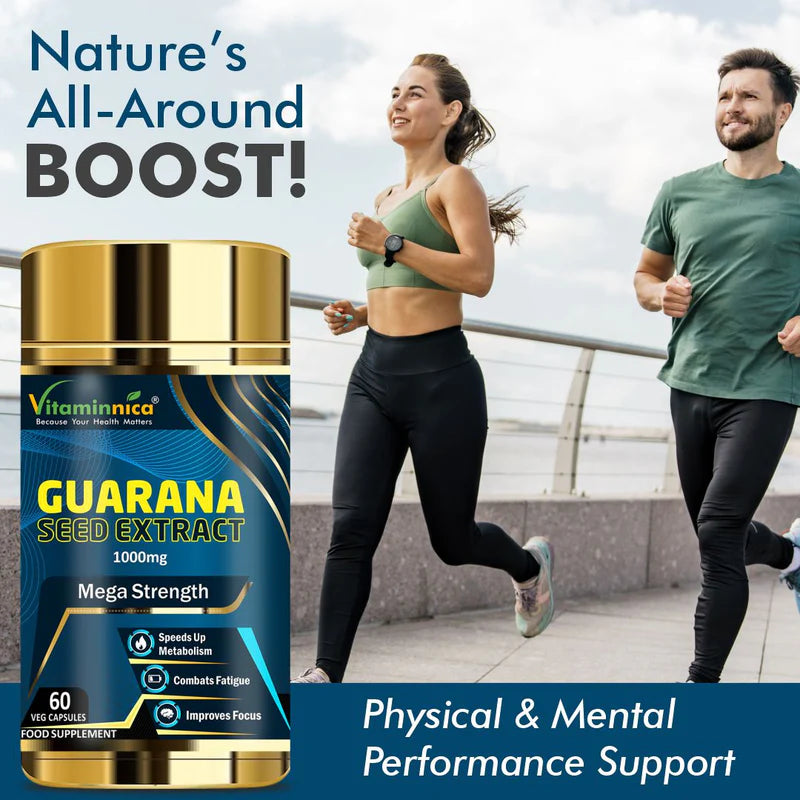 
                  
                    Vitaminnica Guarana Seed Extract- 60 Capsules
                  
                