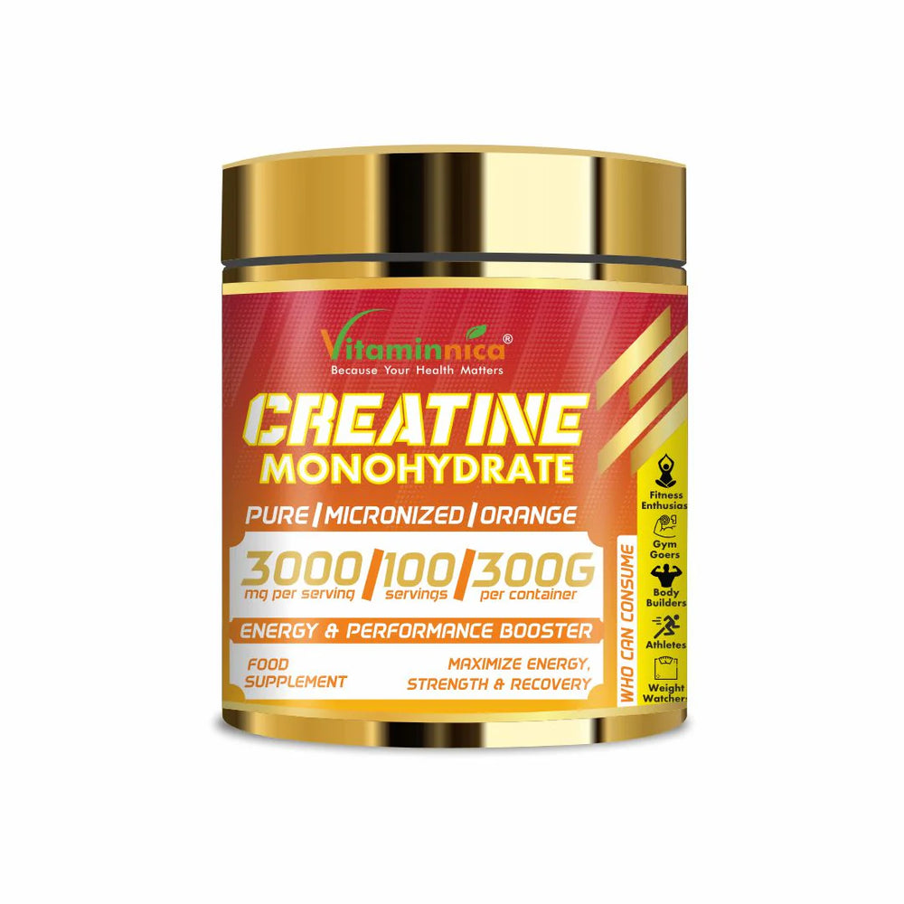 
                  
                    Creatine Monohydrate Powder |100% Pure - 100 Servings, 300g
                  
                