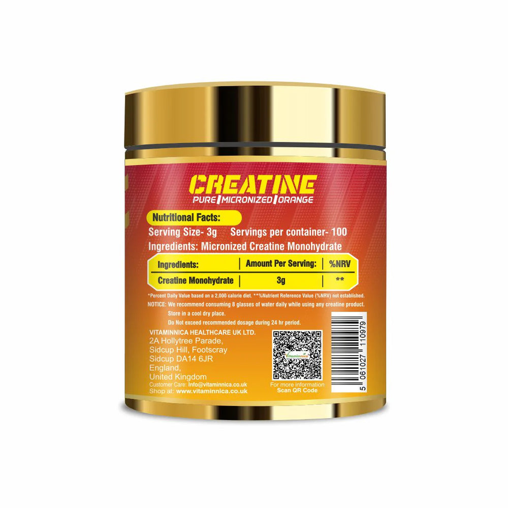 
                  
                    Creatine Monohydrate Powder |100% Pure - 100 Servings, 300g
                  
                