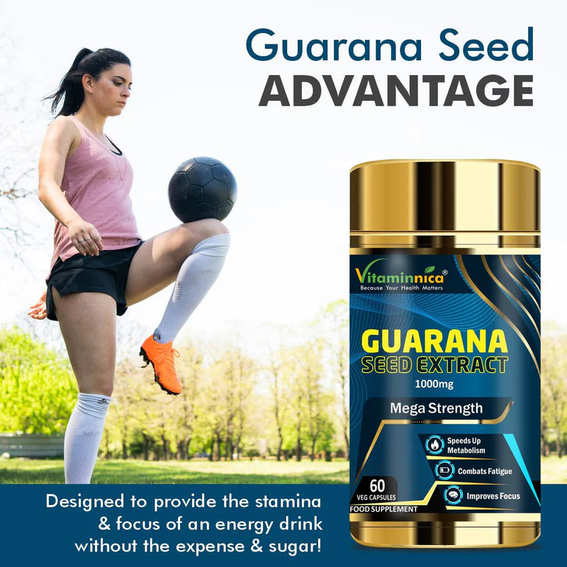 
                  
                    Vitaminnica Guarana Seed Extract- 60 Capsules
                  
                