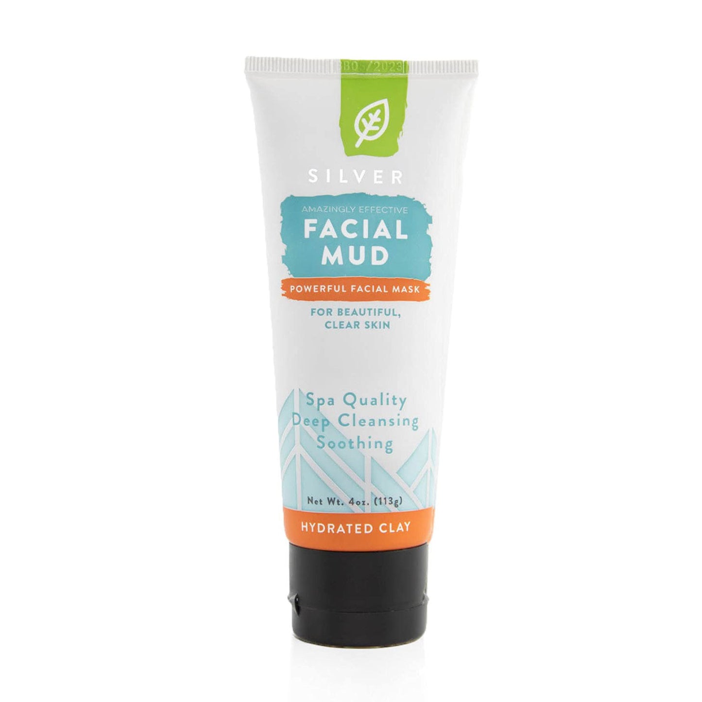 Redmond Clay Facial Mud with Silver 4oz/113g