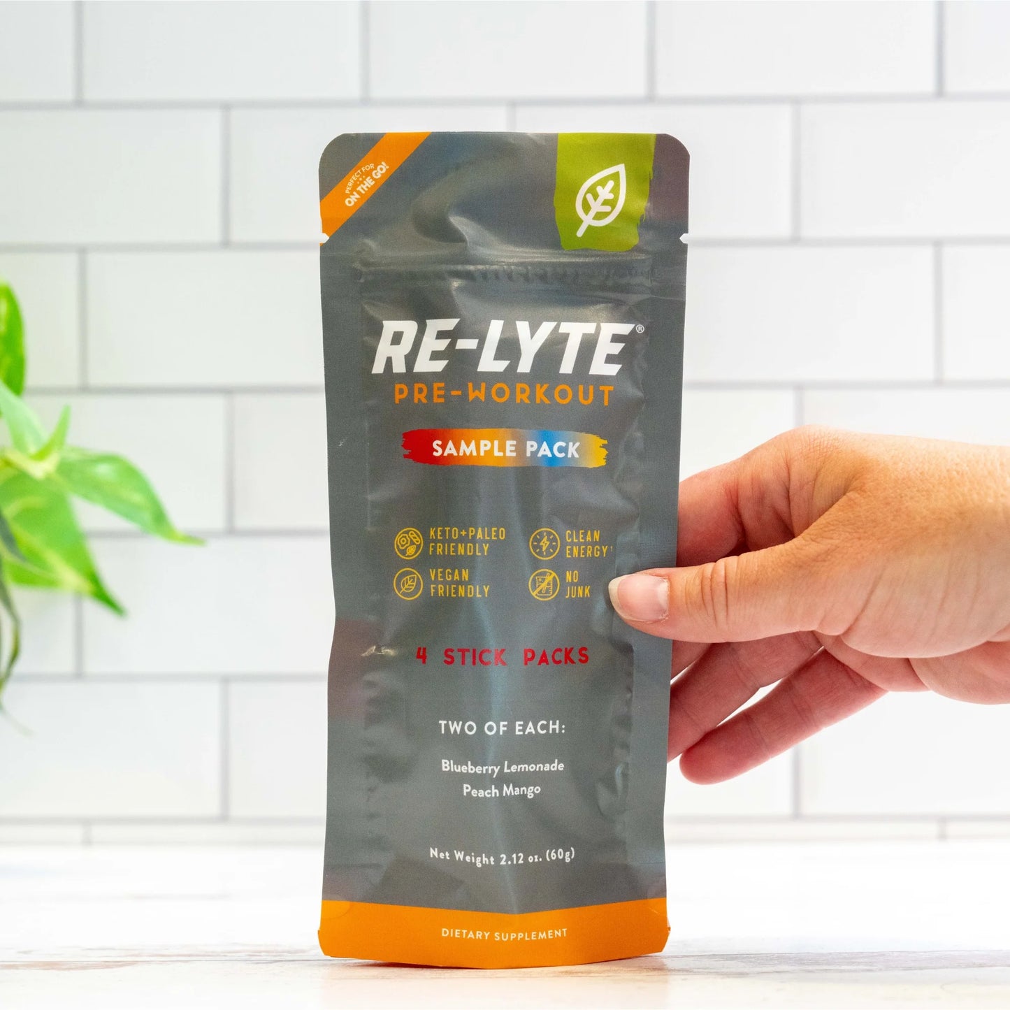Re-Lyte Pre-Workout Sample Pack (4 ct.)