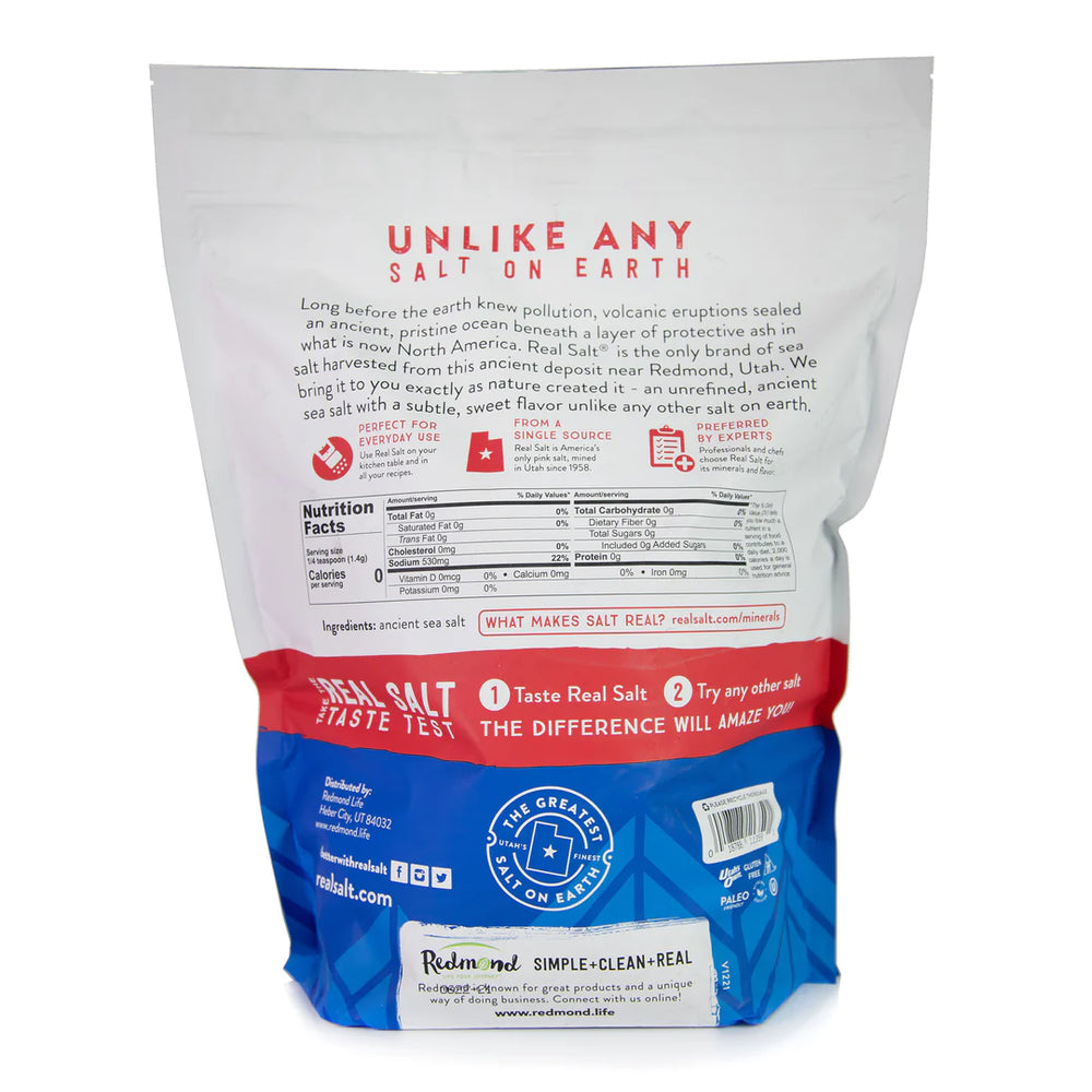 Real Salt Fine Bulk Bag 10lb/4.4kg