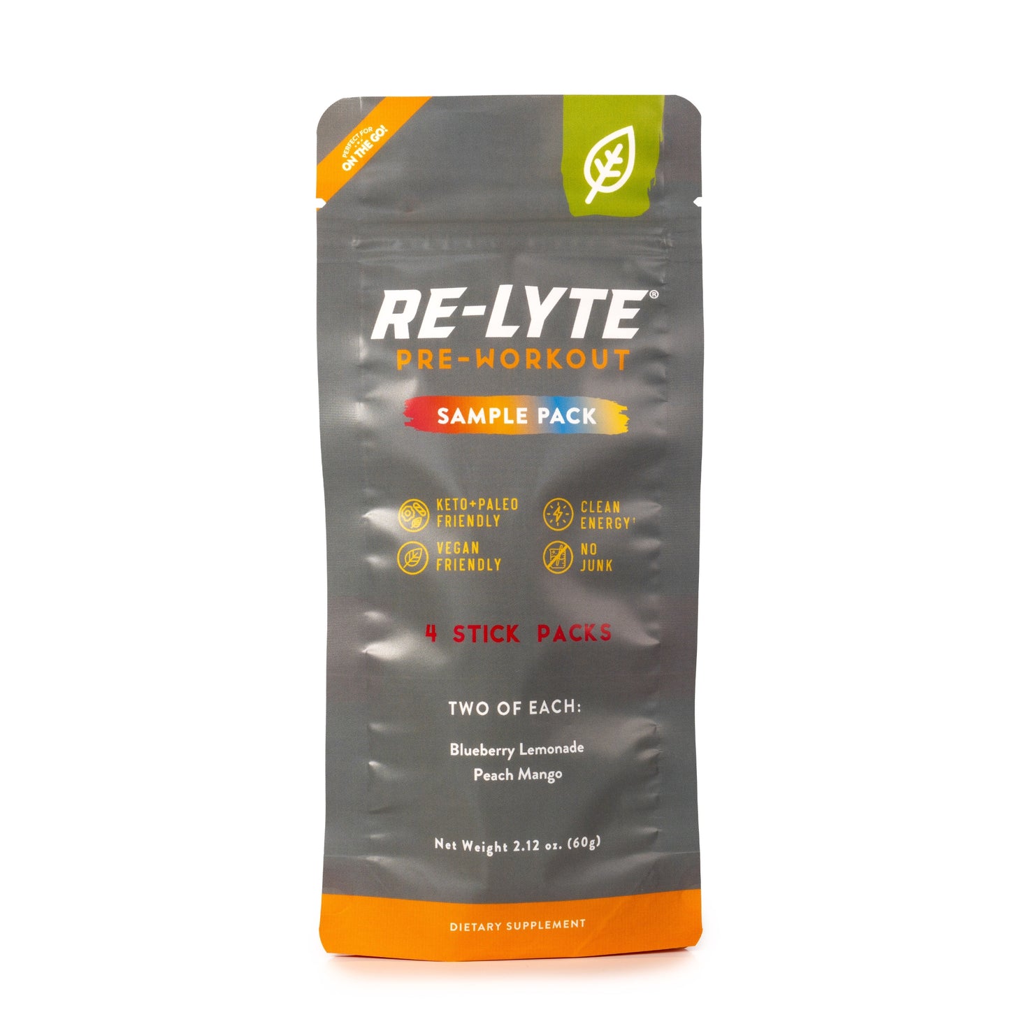 Re-Lyte Pre-Workout Sample Pack (4 ct.)
