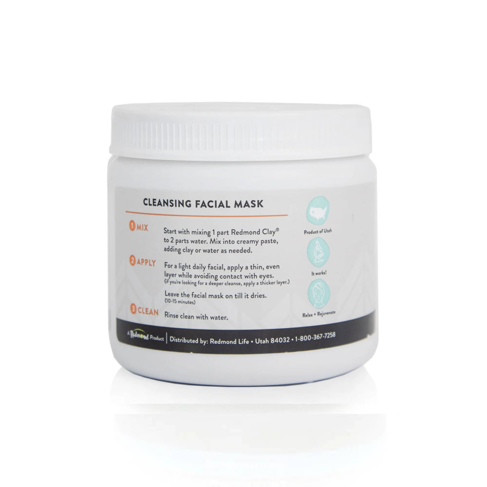 
                  
                    Redmond Clay Facial Mud 10oz/283g
                  
                