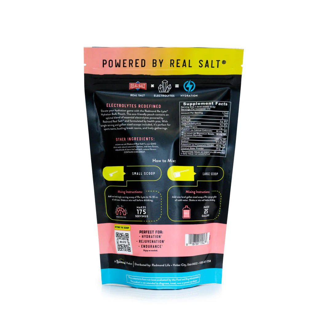 Re-Lyte® Hydration Electrolyte Mix | Natural Sugar-Free Hydration Powder 175 Servings