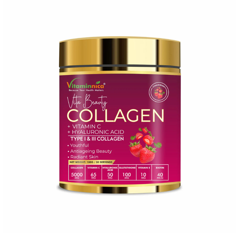 
                  
                    Vitaminnica Vita Beauty Premium Bovine Collagen Powder - 30 servings
                  
                