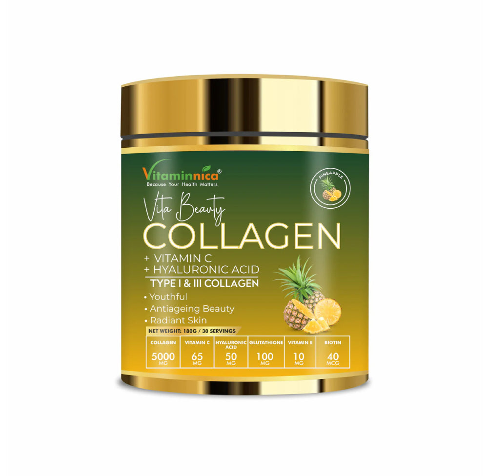 
                  
                    Vitaminnica Vita Beauty Premium Bovine Collagen Powder - 30 servings
                  
                