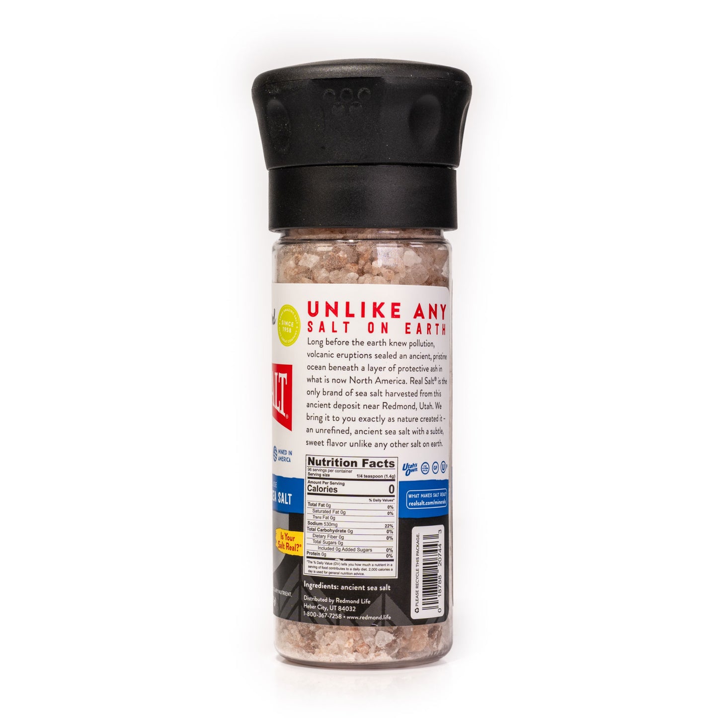 Real Salt Coarse Grinder 4.75oz/135g