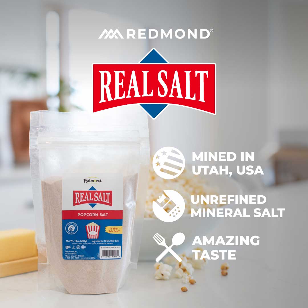 Real Salt Powder Popcorn Salt 10oz/284g