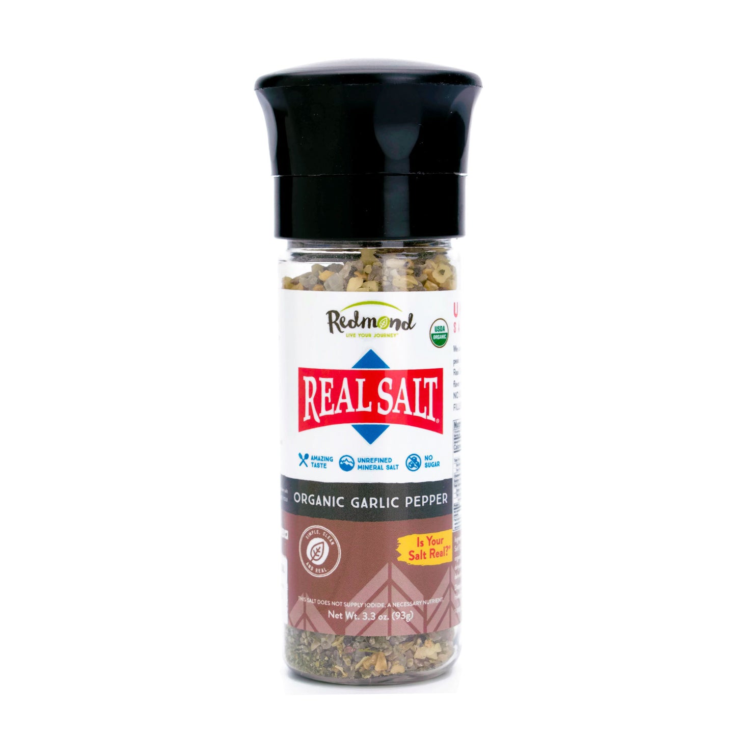 Real Salt Garlic Pepper 3.3oz/93g
