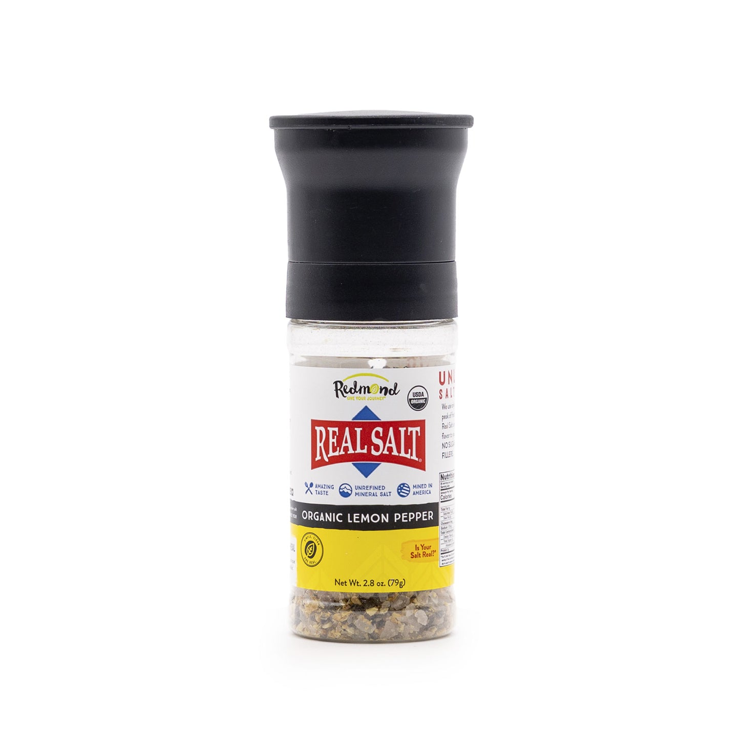 Real Salt Lemon Pepper 2.8oz/79g