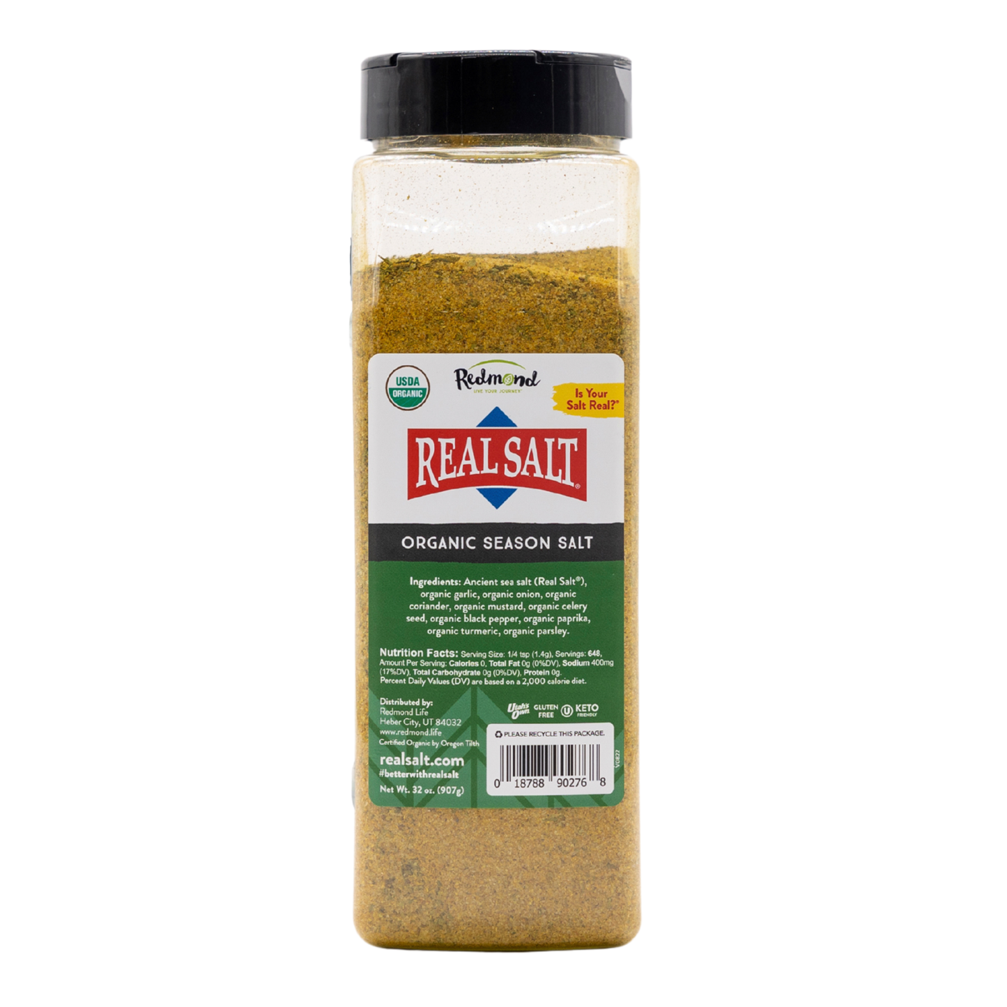 Real Salt® Organic Season Salt (32 Oz.)