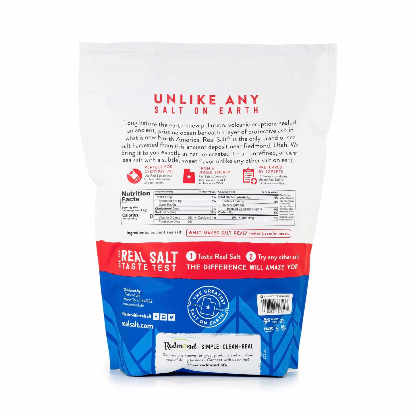 Real Salt Fine Bulk Bag 10lb/4.4kg