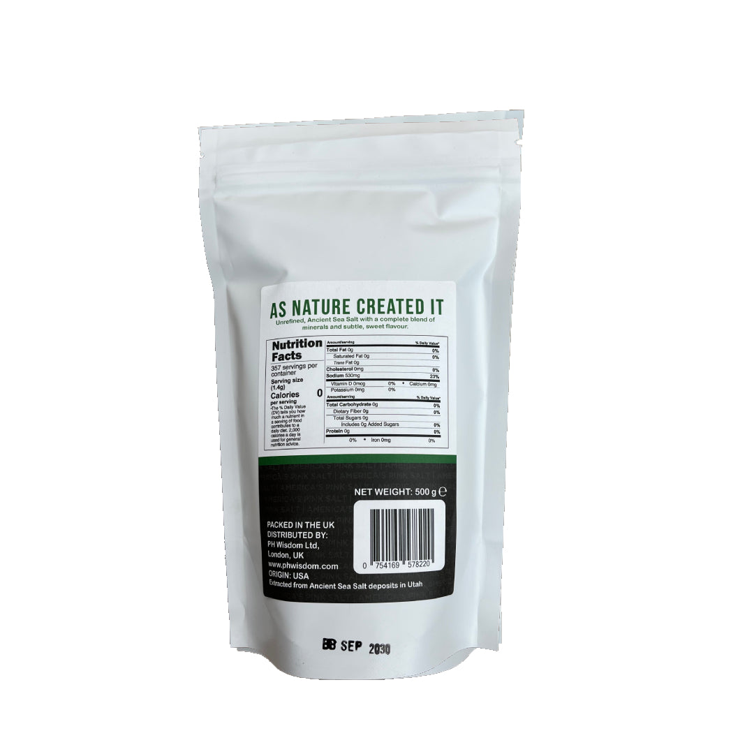 Americas Pink Salt Coarse 500g