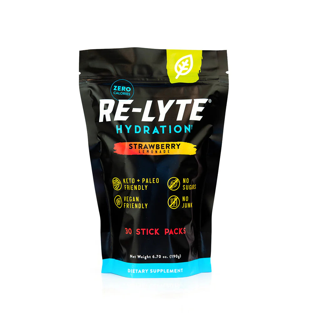 
                  
                    Re-Lyte natural electrolyte drink mix Strawberry Lemonade
                  
                