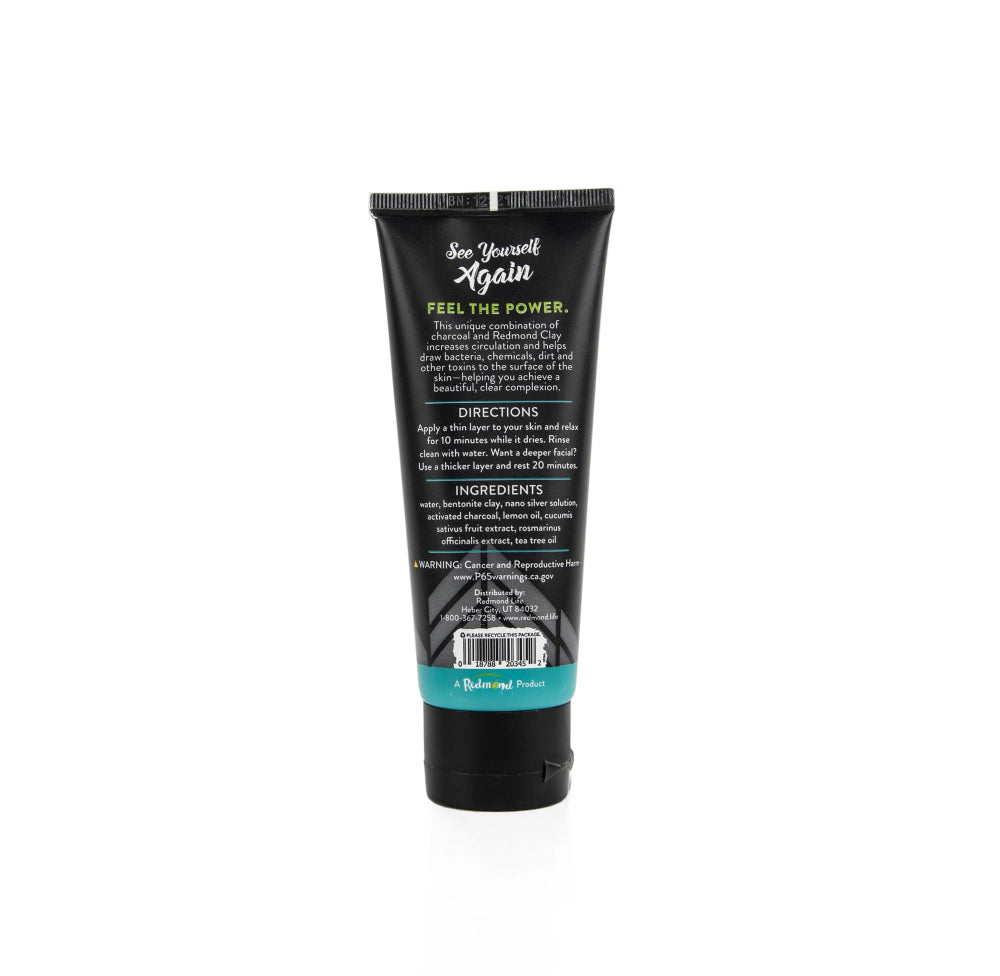 Facial Mud with Silver and Charcoal Cucumber 4oz/113g